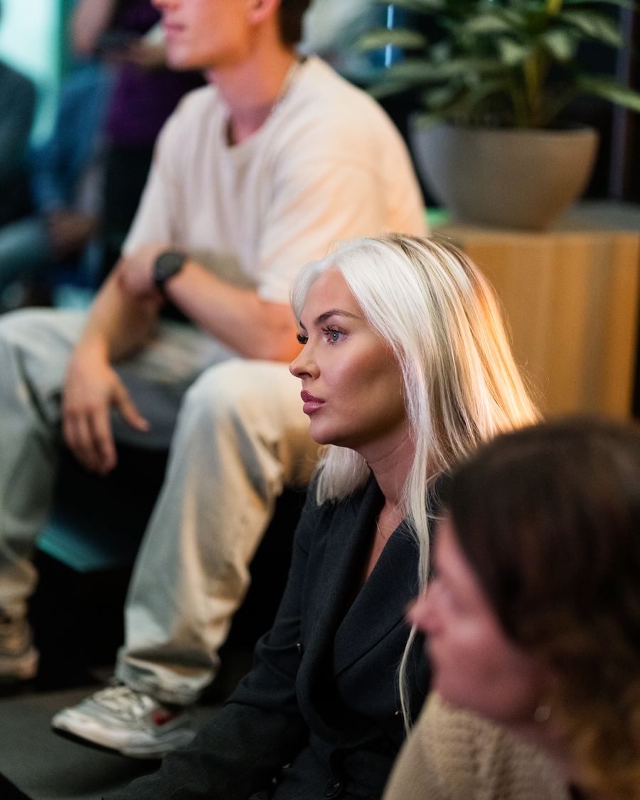 Guests in the audience at the Arc Studio and Epicenter event